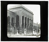 Palais de Gezireh au Caire (Égypte), façade.