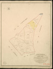 Saint-Thurien. Tableau d'assemblage _ du Plan Parcellaire de la Commune de Saint-Urien _ Canton de Quillebeuf - Pontaudemer - Eure. _ Terminé sur le Terrain en 1824, sous l'administration de M. de Chambaudoin, Préfet _ M. Cabot, Maire _ sous la Direction de M.Aubelin, Directeur des Contributions directes _ M. Hautier, Géomètre en Chef. _ Par M. Canu, Géomètre de 1re classe.