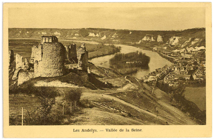Andelys (Les). Vallée de la Seine.