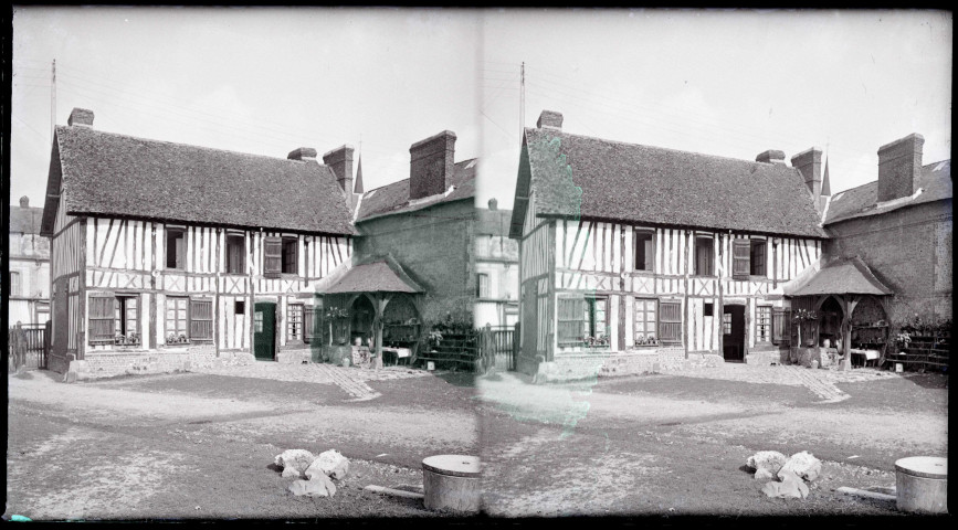 Maison à pans de bois de Ry (Seine-Maritime).