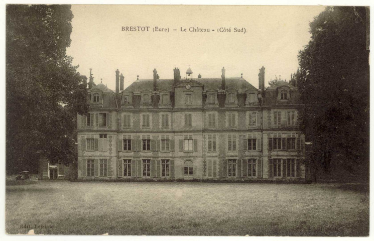 Brestot. Le Château (Côté Sud).