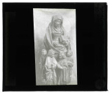 Église de La Bonneville-sur-Iton (Eure), statues de Marie Cléophas, Saint-Jacques le mineur, Simon, Jude et Joseph.