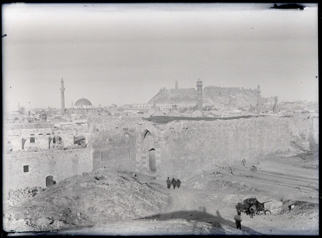 Vue générale d'Alep (Syrie).