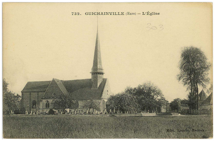 Guichainville. L'Eglise.