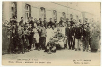 Caillouet-Orgeville. Hôpital militaire : Guerre du Droit 1914 : Saint-Maurice-Pendant la Guerre.