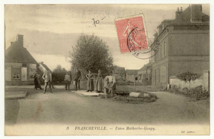 Francheville. Usine Malherbe-Goupy.