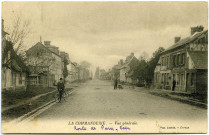 Sainte-Colombe-la-Campagne. La Commanderie. - Vue générale. - [Route de Paris-Caen].