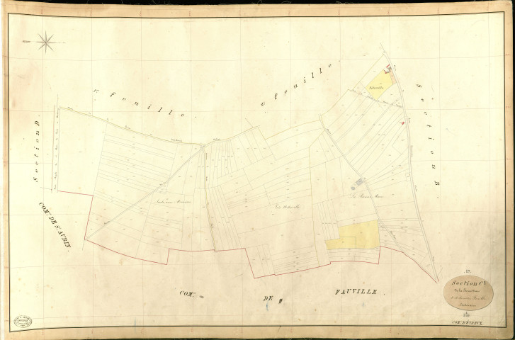 Evreux. Section C _ de la Bonne Mare _ 3e et dernière Feuille