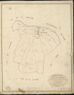 Ivry-la-Bataille. Tableau d'assemblage _ du Plan Parcellaire de la Commune d'Ivry la Bataille _ Canton de Saint André - Evreux - Eure. _ Terminé sur le Terrain le 10 Mars 1838, sous l'administration de M. Passy, Préfet _ M. Le Moine, Maire _ et sous la Direction de M. Marel, Directeur des Contributions directes _ M. Le Fébure, Géomètre en Chef. _ Par M. Lefebure, Géomètre de 1re classe.