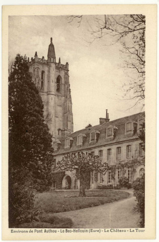 Bec-Hellouin (Le). Le Château-La Tour.