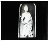 Église de Nojeon-en-Vexin (Eure), statue de Sainte-Catherine.