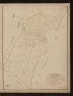 Touffreville. Tableau d'assemblage du Plan Parcellaire de la Commune de Touffreville _ Canton de Lyons-la-Forêt - Andelys - Eure. _ Terminé sur le terrain le 31 décembre 1848, sous l'administration de M. Fléau, Préfet - M. Chevalier, Maire et sous la direction de M. Violas, Directeur des Contributions directes. _ M. Le Fébure, Géomètre en Chef. _ Par M. Canu, Géomètre de 1re classe