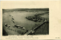 Andelys (Les). Crue de la Seine 1910 - Panorama pris du Château Gaillard - Les Plaines de Tosny Inondées.
