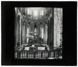 Église abbatiale du Mont-Saint-Michel (Manche), chœur.