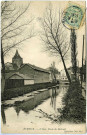 Evreux-Ville. L'Iton Route de Breteuil.