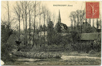 Bazincourt-sur-Epte. [Vue de la forêt].