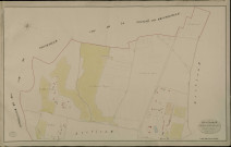 Bosgouet. Section A _ de l'Eglise et du Bois des bruyères _ Feuille Unique