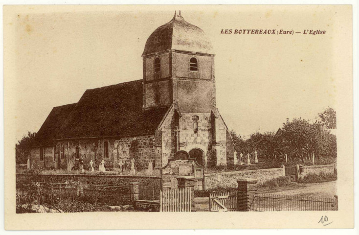 Bottereaux (Les). L'Eglise.