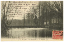 Heudreville-sur-Eure. Le Barrage.