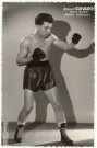 Evreux-Ville. Robert GUIVARCH - Welter-Weight - Manager : R. GARAUDET.