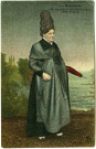 Divers. La Normandie. - Costume du Roumois (Eure) (1820) En deuil.