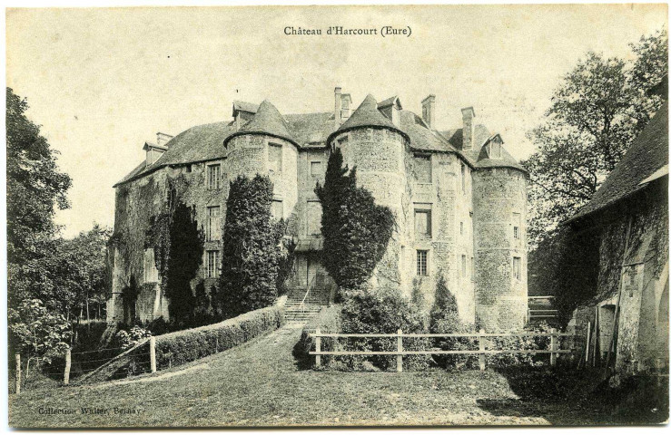 Hacqueville. Château d'Harcourt (Eure).