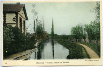Evreux-Ville. L'Iton, avenue de Breteuil.