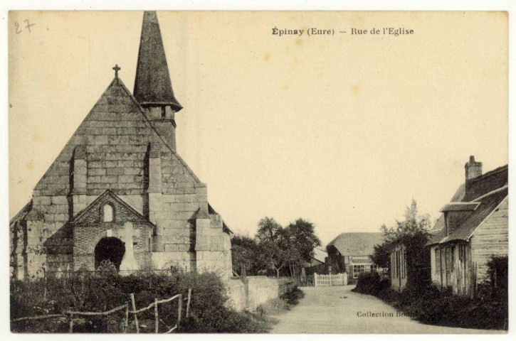 Epinay. Rue de l'Eglise.