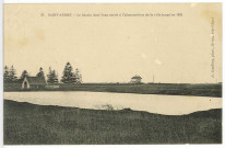 Saint-André-de-l'Eure. Le bassin dont l'eau servit d'alimentation de la ville jusqu'en 1892.