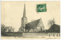 Saint-Germain-de-Fresney. L'Eglise.