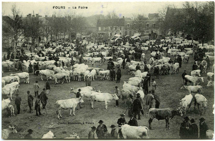 Fours-en-Vexin. La Foire.