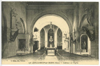 Quillebeuf-sur-Seine. Intérieur de l'Eglise.