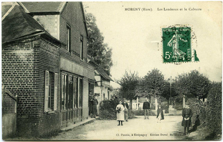 Morgny. Les Landeaux et le Calvaire.