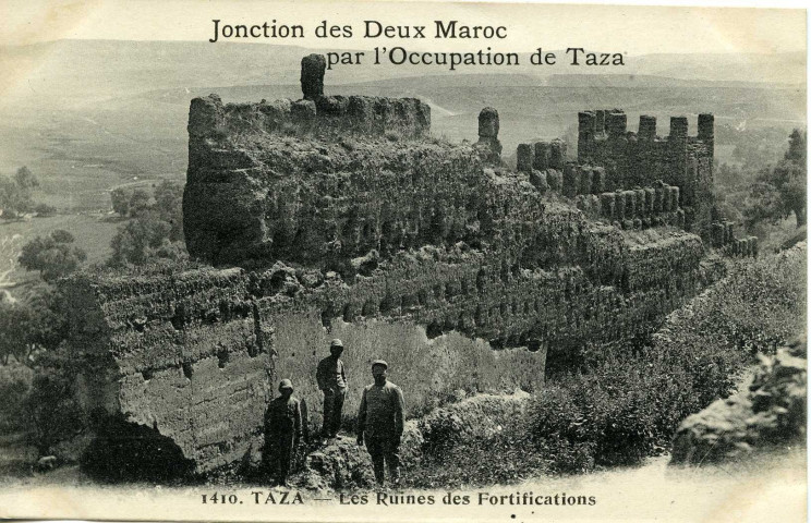 TAZA - Les Ruines de Fortifications