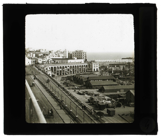Port d'Alger (Algérie).