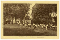 Caillouet-Orgeville. Ecole Apostolique.