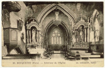 Bouquetot. Intérieur de l'Eglise.