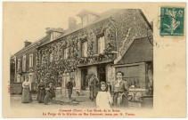 Caumont. Les Bords de la Seine. La Forge de la Glycine au Bas Caumont, tenue par A. Tueau.