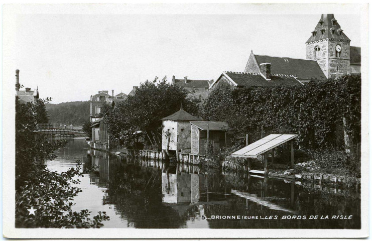 Brionne. Les Bords de la Risle.