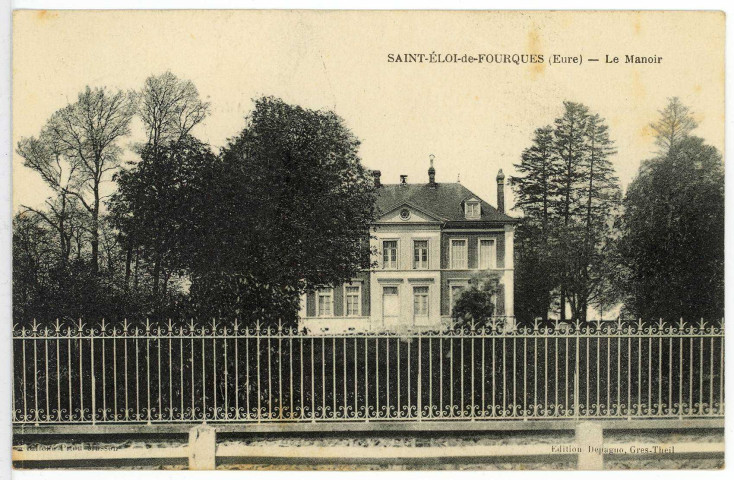 Saint-Eloi-de-Fourques. Le Manoir.