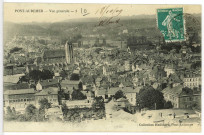 Pont-Audemer. Vue générale.
