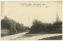 Haye-du-Theil (La). Route d'Elbeuf et Eglise.
