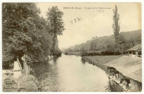 Broglie. Lavoir sur la Charentonne.