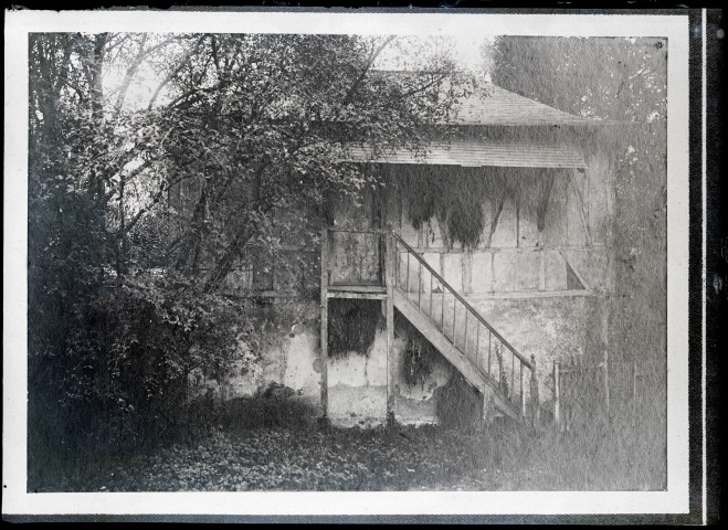 Cabanon à pans de bois de Ry (Seine-Maritime) du roman Madame Bovary de Flaubert.
