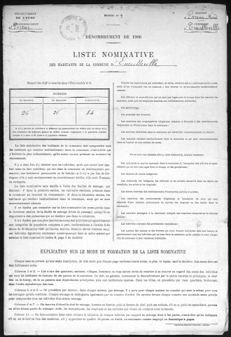 EMALLEVILLE 1906
