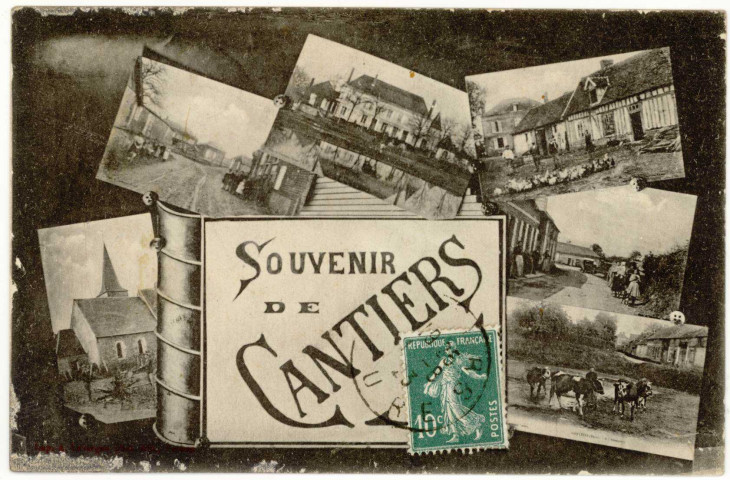 Cantiers. Souvenir de Cantiers.