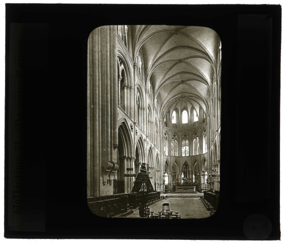 Église abbatiale Saint-Étienne de l'abbaye aux Hommes de Caen (Calvados), chœur.