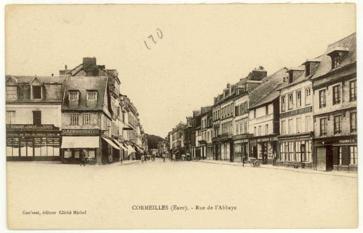 Cormeilles. Rue de l'Abbaye.