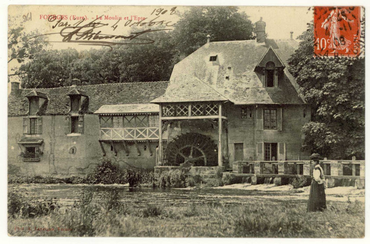 Fourges. Le Moulin et l'Epte.