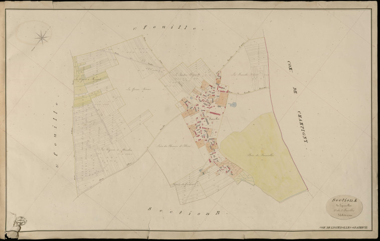 Lignerolles. Section A _ de Liguerolles _ 2e de 3 Feuilles